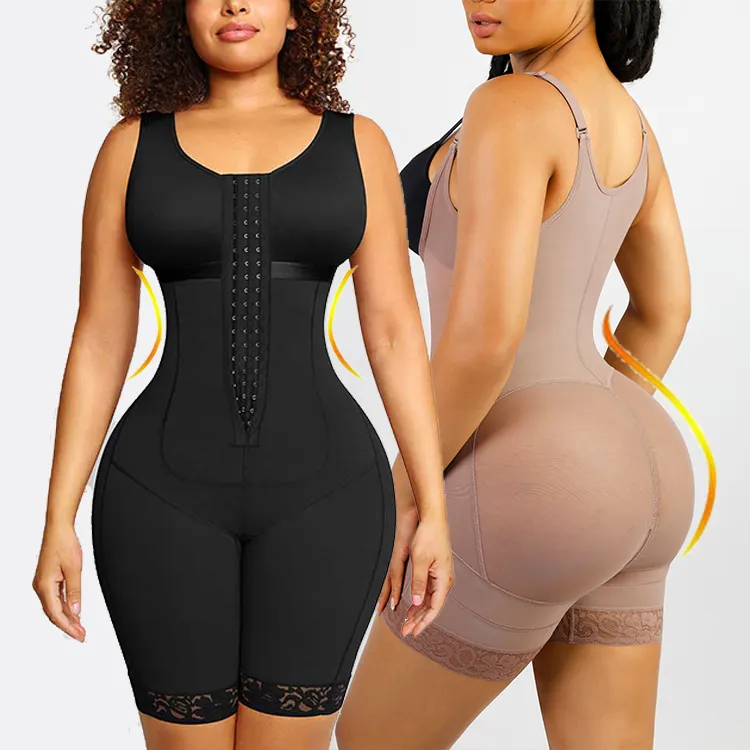 Fajas Alta Compressão Pós-parto Recuperação Cintura Cintura Bumbum Lifter Shapewear Para As Mulheres Tummy Controle Emagrecimento Body Shaper