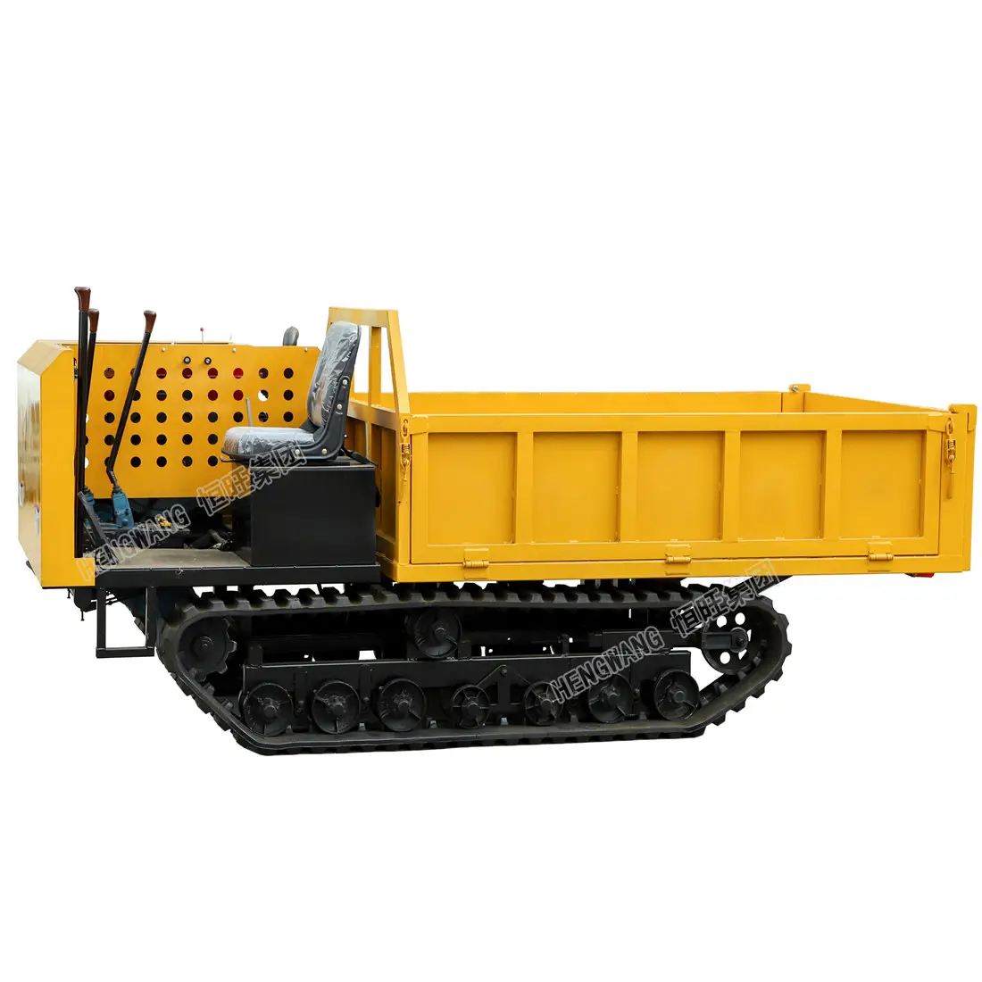 Karet Trek Mini Traktor 3ton Kecil Crawler Truk Dumper Dijual Malaysia