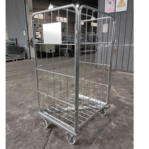Özelleştirilmiş fabrika metal çelik Z tarzı arabası kafes ağır istiflenebilir konteynerler haddeleme konteyner rulo kafes - Product Image 6