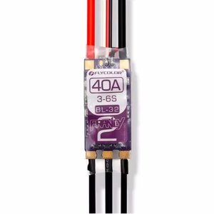 FLYCOLOR Francy2 бесщеточный ESC 20A 30A 40A 50A BLHELI-32 BL32 3-6S регулятор скорости 5V/3A 12V/2A для радиоуправляемый самолет - Product Image 5