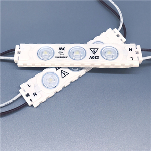 AC 110V/220V UL listelenen LED modülleri yüksek parlak ışık 3W 3 Leds 2835 enjeksiyon reklam işareti kutusu için LED modülü - Product Image 5