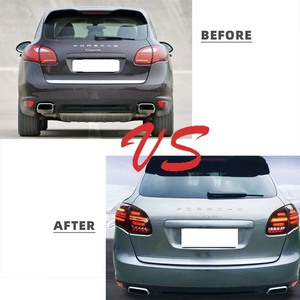 Çifti LED Matrix arka lambaları meclisi Porsche Cayenne 958.1 2011-2014 için yükseltme 958.2 kuyruk lamba fişi ve oyun araba arka lamba - Product Image 4