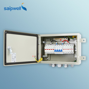 Saipwell กล่องคอมไบเนอร์พลังงานแสงอาทิตย์พีวีกันน้ำ, โลหะเหล็ก1000VDC กล่องคอมไบเนอร์พลังงานแสงอาทิตย์กันน้ำ - Product Image 1