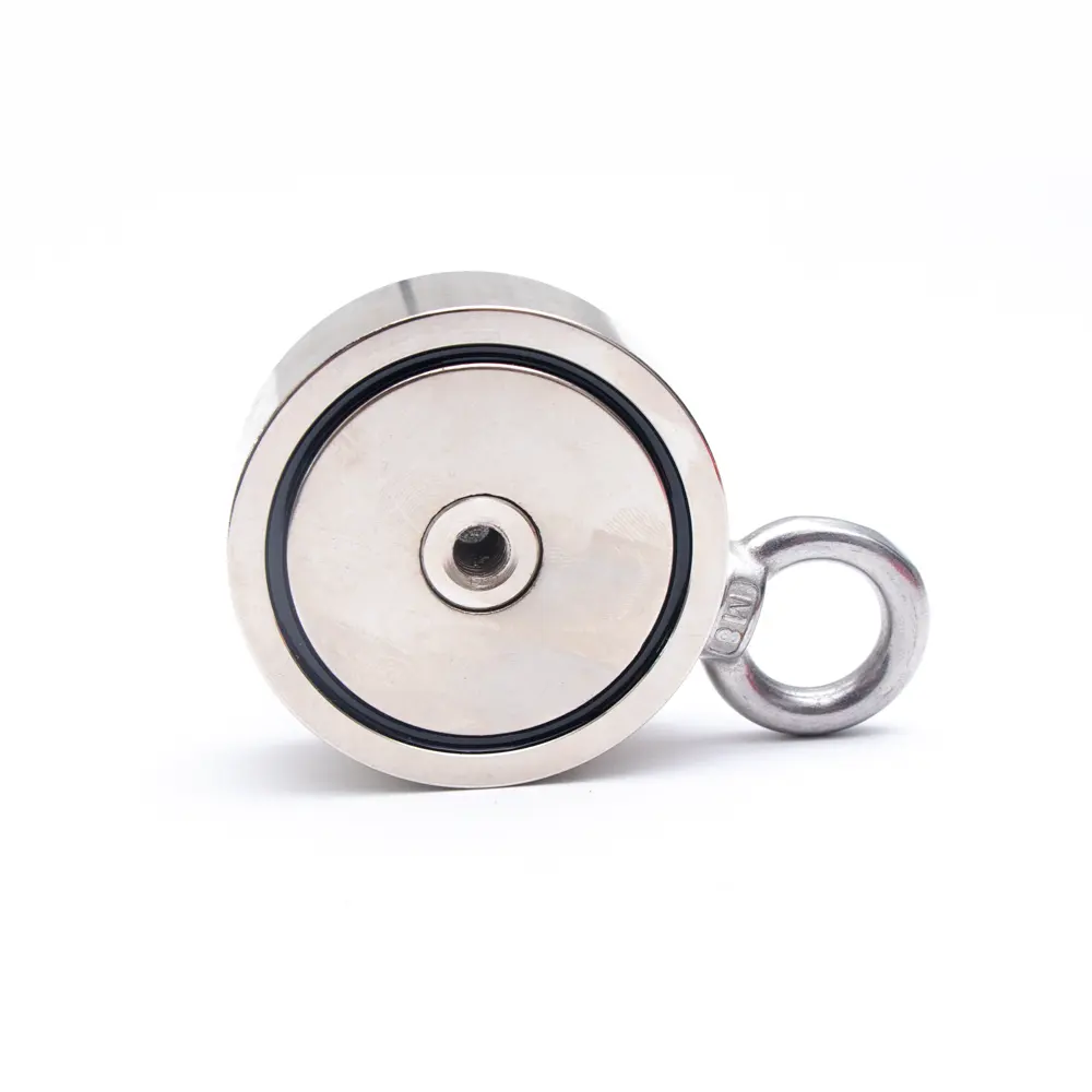 Super strong neodymium fishing magnet for sale single side 900LBS fly fishing magnet