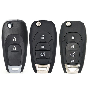 シボレークルーズAveo Malibu Captiva Niva Lacetti Kalos交換用フリップカバー用2/3/4Bカーリモコンキーシェルケース - Product Image 1