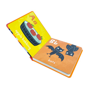 为儿童制作定制精装<span class=keywords><strong>ABC</strong></span>图书婴儿早期学习图书儿童板图书印刷服务