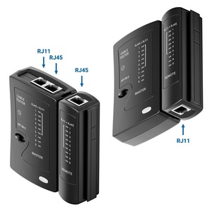 Rete LAN RJ45 cavo Tester RJ11 Cat5 CAT5E Cat6 per cavo LAN Tester filo telefono strumento di prova Ethernet - Product Image 4