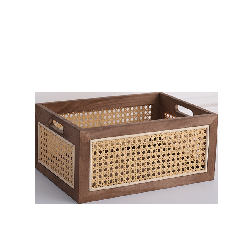 Retro imitation rattan 30*20*14
