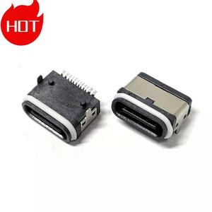 Waterproof 2 5 8 12 Pin Micro <strong>Usb</strong> Pcb Connector <strong>Female</strong> Solder a B C <strong>Type</strong> Dip <strong>Vertical</strong> 90 180 Degree Mini Micro <strong>Usb</strong> Connector - Product Image 5