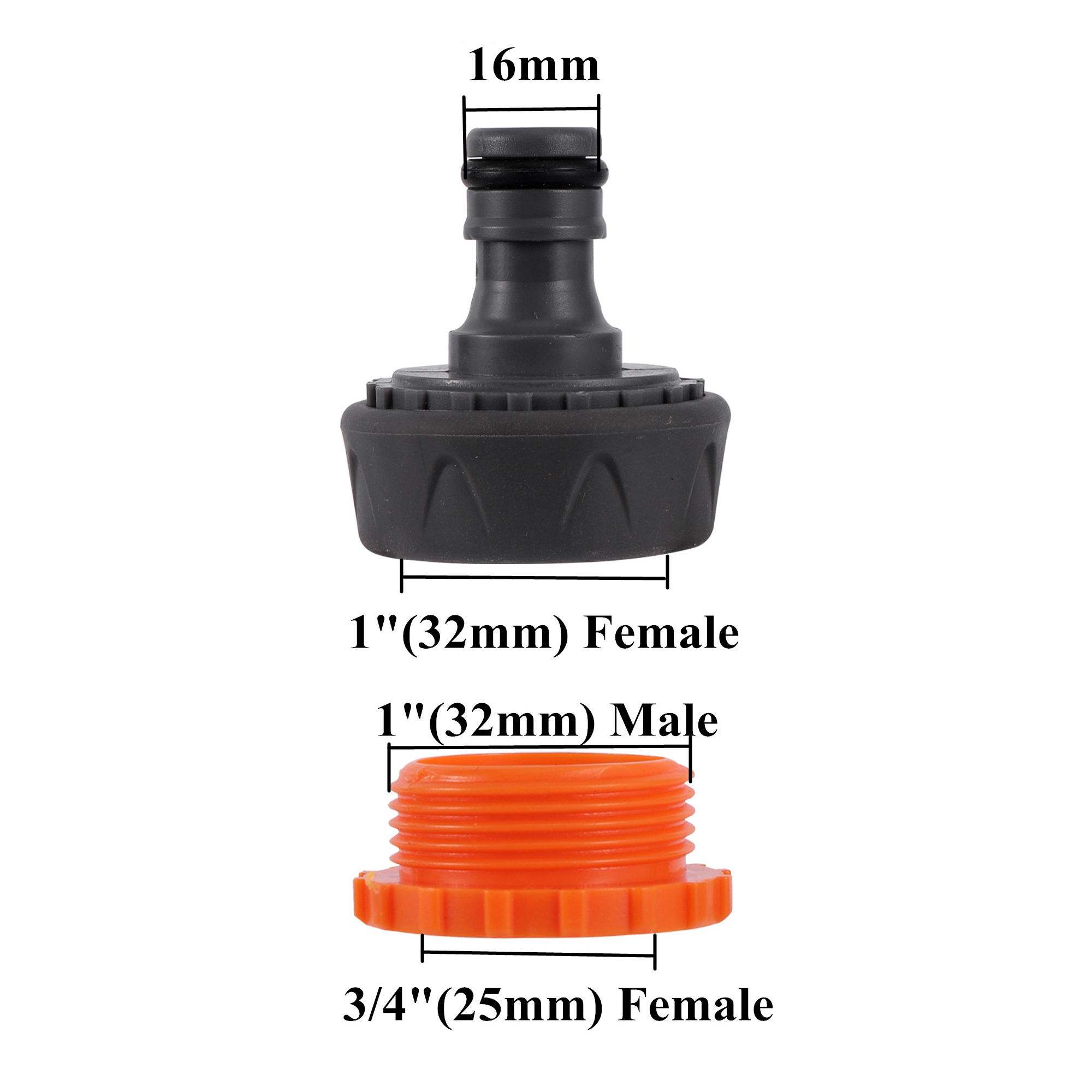 3/4"-1" Female Thread Nipple Connector