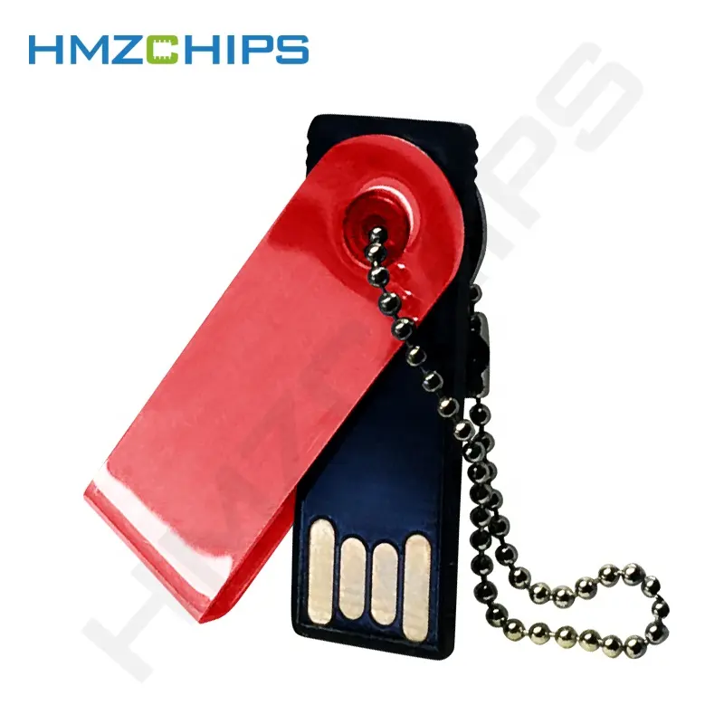 HMZCHIPS gantungan kunci LOGO kustom 16GB USB 2.0 3.0, stik memori Flash 2GB 4GB 8GB 32GB 64GB