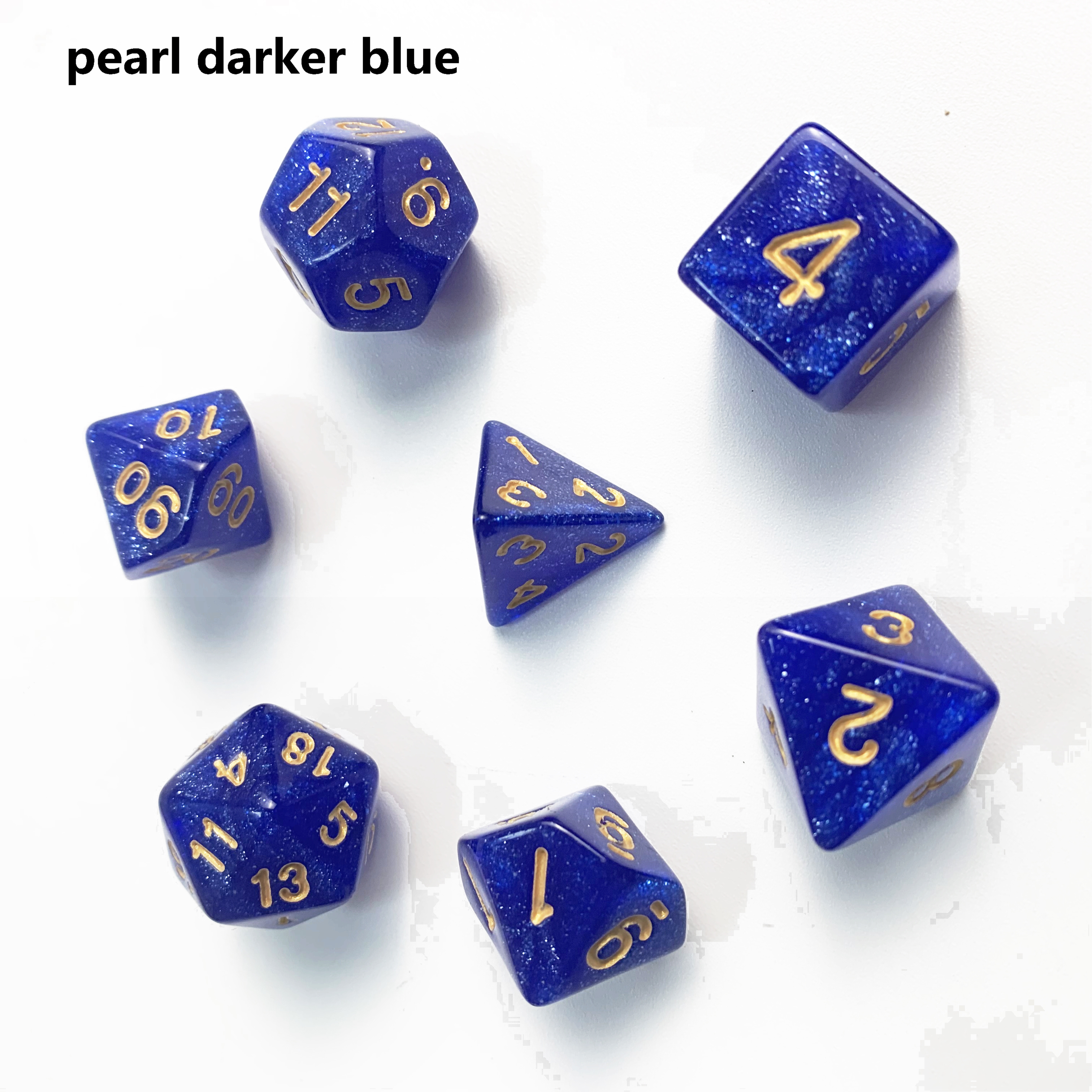 perle bleu plus foncé