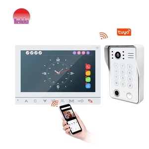 Videoportero con cable, sistema de teléfono, videoportero, kits de timbre, IR visión nocturna, cámara exterior, intercomunicador de puerta para mejorar el hogar - Product Image 4