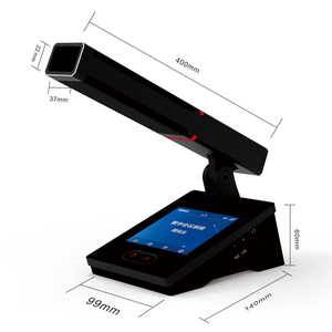 Multi- Function Digital Network Audio Conference System Chairman/Delegate Unit Microphone with Touch Screen - Product Image 2