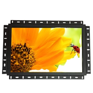 Monitor LCD integrado, pantalla ancha de 15,6 pulgadas, marco abierto, Industrial, con entrada VGA DVI - Product Image 1