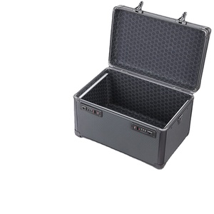 灰色工具储物工具箱铝制户外收纳盒，带TSA锁 - Product Image 2