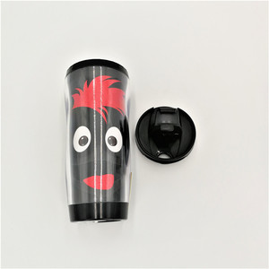 12oz đôi tường nhựa cốc cà phê giấy có thể tháo rời Tự làm cốc du lịch Cốc giấy chèn chèn trang quảng cáo - Product Image 3