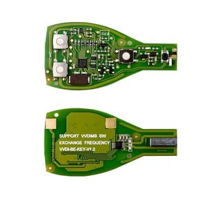 CN002052 xhorse VVDI เป็นคีย์โปรสำหรับ Benz V1.5 PCB ชิปกุญแจระยะไกลรุ่นปรับปรุงเปลือกกุญแจอัจฉริยะไม่มีโลโก้