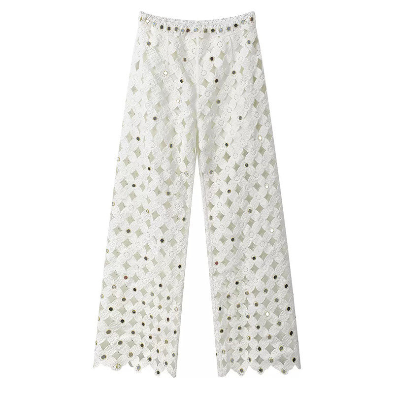 pantalon blanc