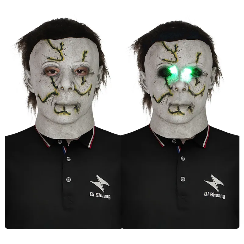 Halloween Itens Acessórios de Festa Adereços Horror Noites Homem Fantasma Esqueleto Silicone Vampiro Zombie Scream Mask