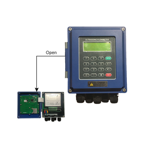 Taijia Clamp on <strong>Mechanical</strong> Ultrasonic Battery Operated Digital Heavy Oil Fuel Water Flow Meter Digital Display