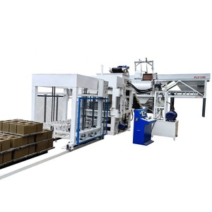 Máquina de fabricación de bloques de piedra de pavimentación entrelazada controlada por PLC totalmente automática, máquina de fabricación de piedra de bordillo/bordillo de bordillo - Product Image 1