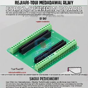 Hochwertiges ESP32-S3 GPIO IoT Entwicklungsboard Erweiterung 44-Pin Linux-Basiert mit I2C-Kommunikation für N8R2/N16R8 DIY - Product Image 2
