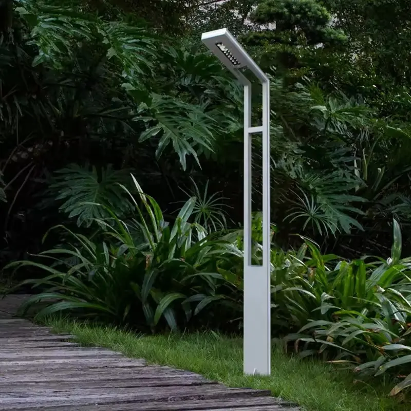 Personnalisation en usine Poteau de lumière en aluminium de style moderne Étanche Ip65 Led Garden Lights Villa Courtyard Led Bollard Light