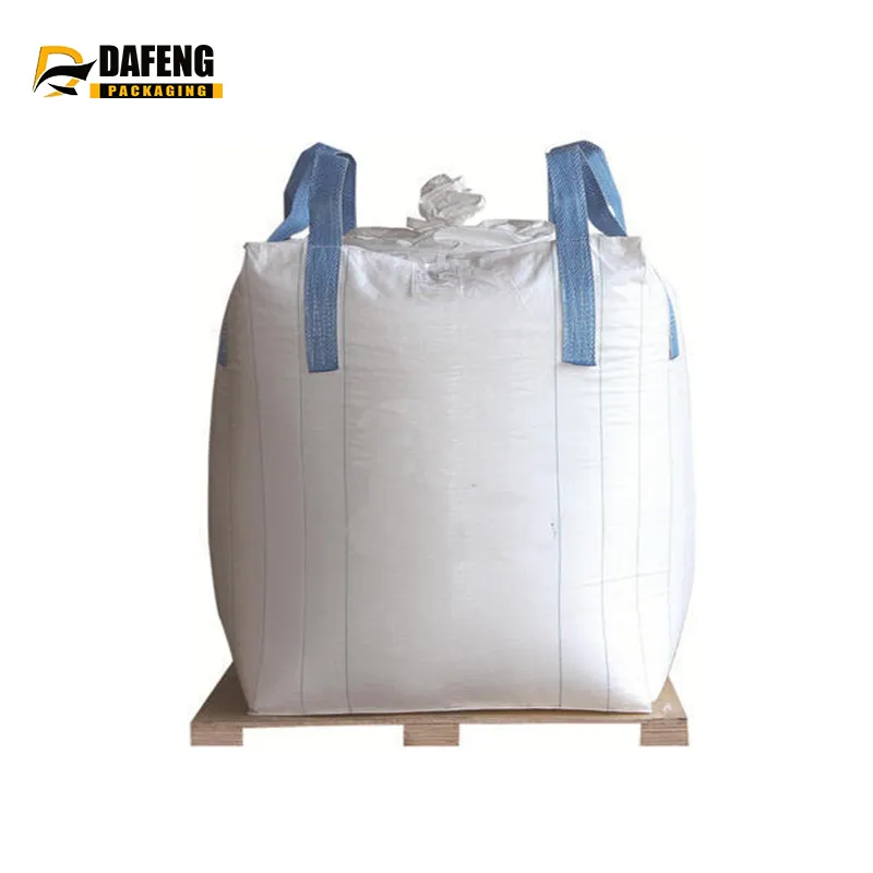 DAFENG-asas de bolsas para constructores naturales, paquetes de soportes reutilizables de alta resistencia para acuario, ágatas a granel, grava de guisante, bolsa de 1 tonelada