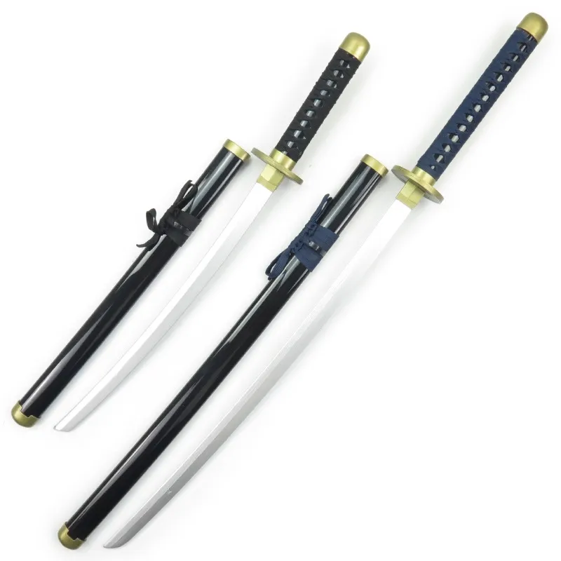 102CM Rurouni Kenshin espada Real samurái cuchillo Anime Katana madera bambú Cosplay accesorios Juguetes