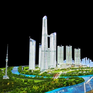 Tùy Chỉnh Một Cửa Kinh Doanh Thiết Kế Văn Phòng Dịch Vụ Sản Xuất 3D Mô Hình Thiết Kế Cho Văn Phòng Nhà chọc trời Căn Hộ Khách Sạn Sử Dụng Biệt Thự - Product Image 2