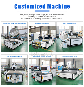 MISHI Enrutador CNC de 3 ejes de una sola cabeza 1300*2500*200mm Mesa de vacío Sistema de control Richauto Enrutador CNC - Product Image 6