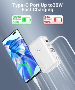 大容量高速充電パワーバンク内蔵ACプラグ多機能モバイル充電器 - Product Image 2