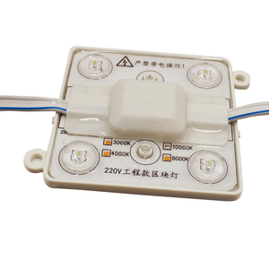 220v 4w 1w/led 3000K 4000K 6000K 10000K 4 led modülü lens 170 derece 3030 LED modülü - Product Image 4