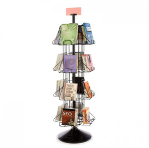Multifunktionales rotierendes Buchhänger-Vorführregal - Product Image 3