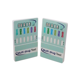 Test rapidi per lo screening dei farmaci nelle urine 10 pannelli per l'uso nei laboratori clinici, scheda dipcard per test antidroga in una fase, test delle urine dei farmaci - Product Image 6
