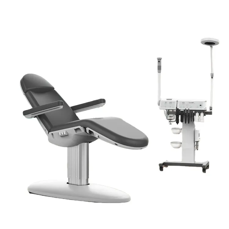 Dongpin 3 motori bracciolo fisso sedie per salone di bellezza lettino da massaggio economico Spa facciale medica lettino elettrico di bellezza