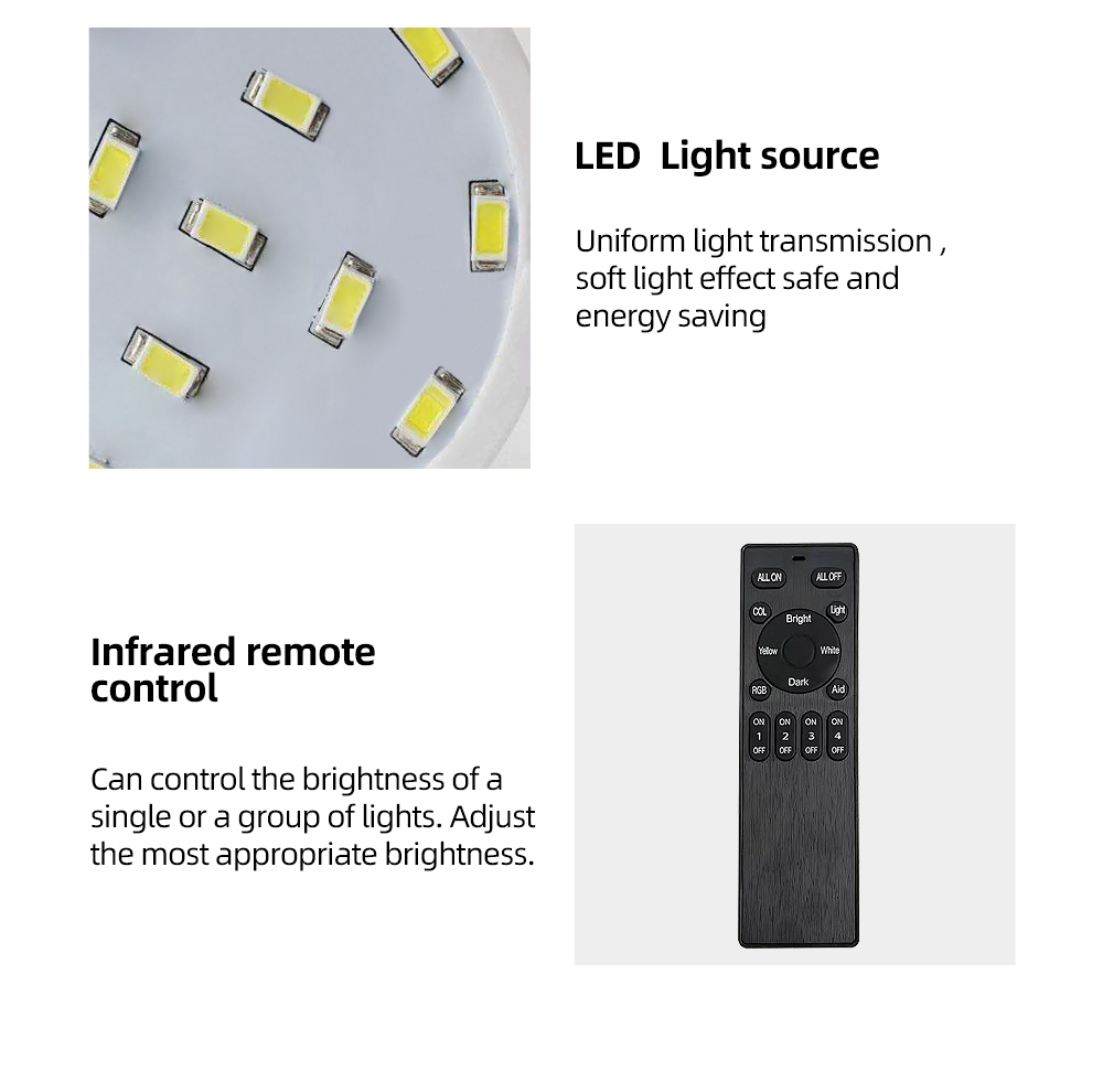 Nordic Square Wall light for Home Living Room Bedroom Modular Decorative LED Background Wall Lamps Indoor