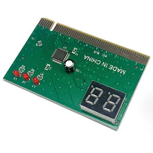Placa base de computadora de 2 bits Tarjeta de detección de diagnóstico de 2 bits Tarjeta de detección de fallas Tarjeta de prueba de escritorio - Product Image 1