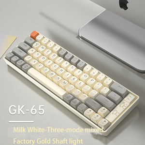 2025 nuevas 61 teclas compatibles con varios idiomas Mini Teclado mecánico de oficina multicolor de estilo multicolor para juegos - Product Image 3