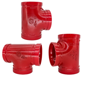 Mẫu miễn phí bán buôn ul mạ kẽm rãnh phụ kiện đường ống dễ uốn sắt rãnh khớp nối <span class=keywords><strong>Tee</strong></span> Ống khớp nối rãnh phụ kiện - Product Image 2