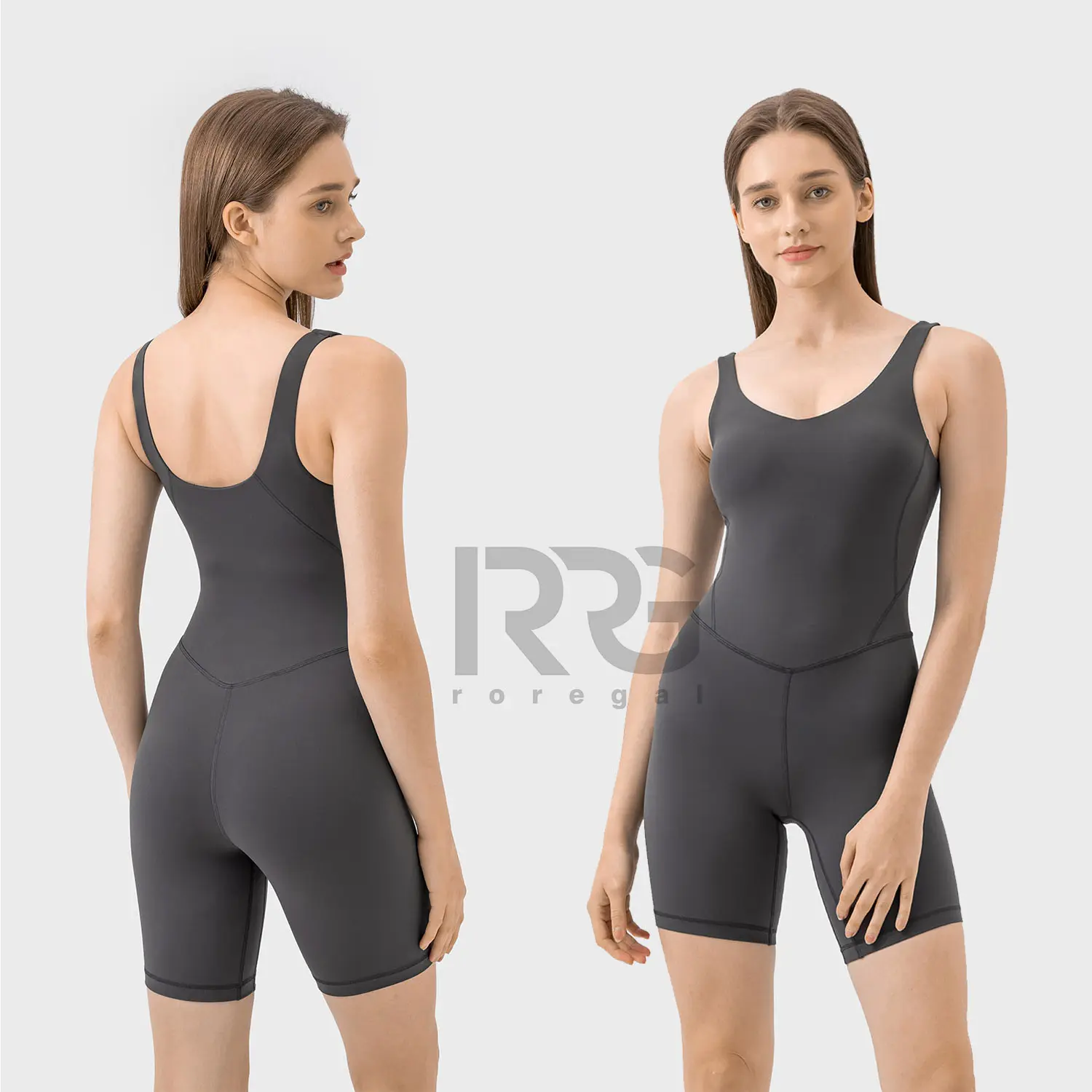 Nouvelles femmes taille mince façonnage minceur ventre serrant la hanche levage Yoga recyclable Pilates combinaison