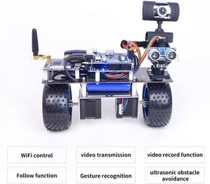 Custom 2-Wheel Self-Balancing Robot car kI T, WiFi Smart Robot car wI Th 2-DOF Hd Camera APP PC <strong>Remote</strong> <strong>Control</strong>