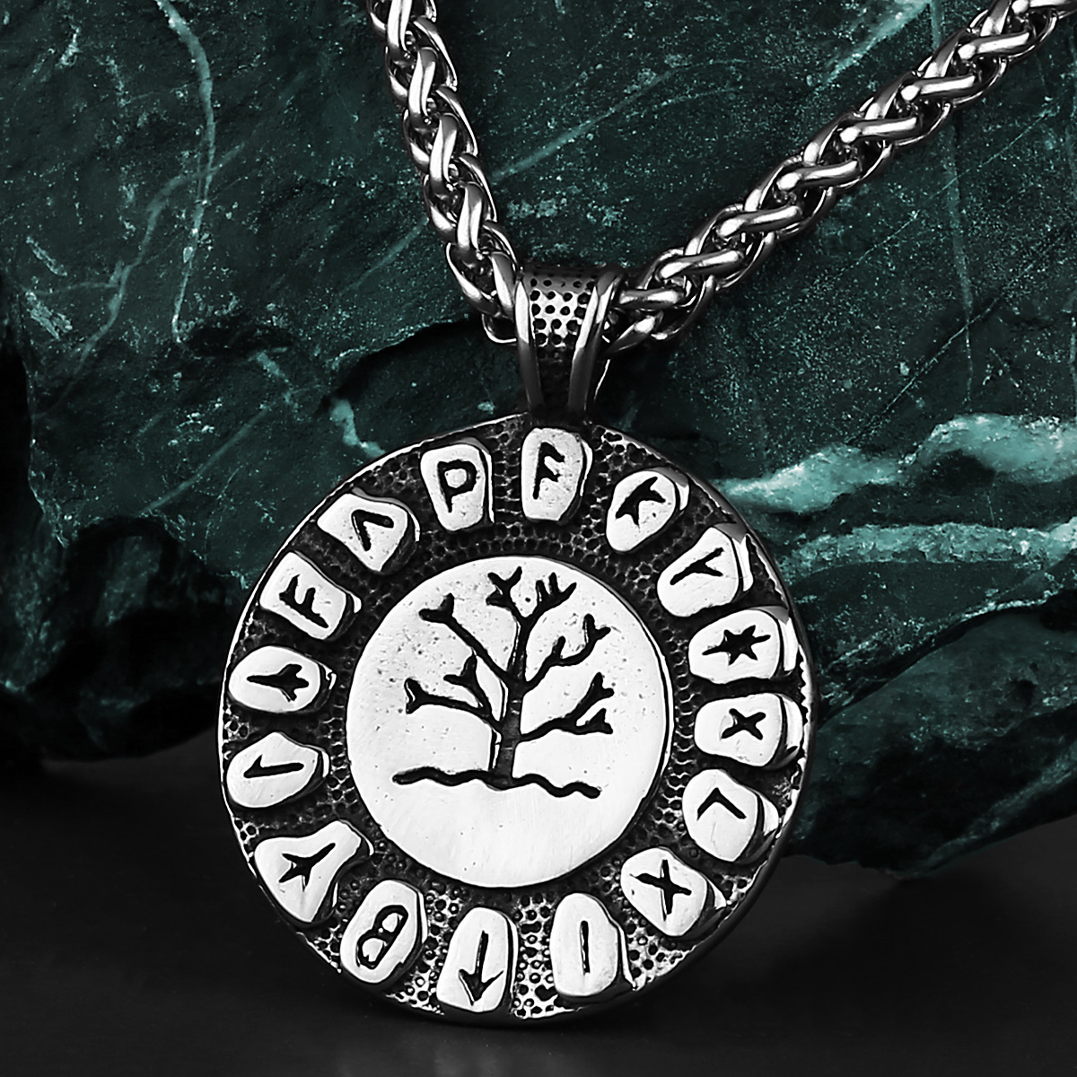 steel (with 60cm chain)
