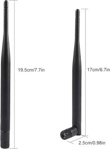 デュアルバンド2.4GHz 5GHz 5.8GHz 6dBi RP-SM男性用アンテナ電子機器対応WiFiルーターワイヤレスネットワークカードUSB - Product Image 3