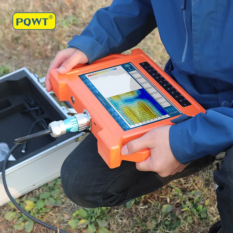 PQWT GT300A Geophysical Water Well Logging Survey Equipment 300m Water Detector Underground Finder