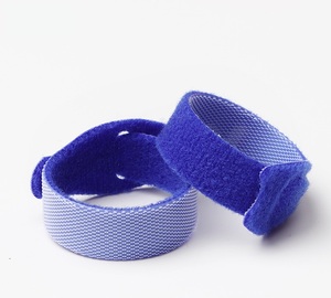 Reusable Color Flexible Automatic Carrying Sports Safety Belt Double-sided <strong>Hook</strong> <strong>and</strong> <strong>Loop</strong> Zip Ties - Product Image 2