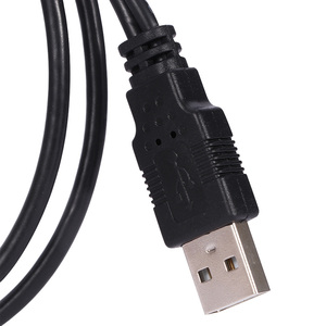 Dual <strong>USB</strong> <strong>2</strong>.0 Male to Standard B Male Y Data Cables 80cm for Printer Scanner External Hard Disk Drive Durable - Product Image 3