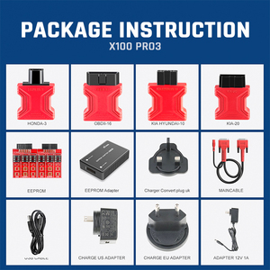 Orijinal XTOOL X100 X100 oto OBD2 otomotiv tarayıcı anahtar programcı X100pro araba kod okuyucu tarayıcı araç teşhis araçları