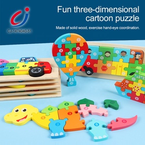 Trò Chơi Ghép Hình 3D Bằng Gỗ Cho Trẻ Em Thiết Kế Mới Đồ Chơi Bằng Gỗ Giáo Dục Montessori Cho Trẻ Em - Product Image 4